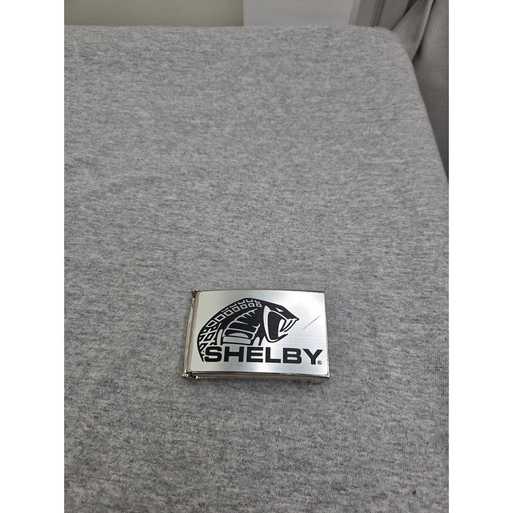 Shelby Cobra Ford Bottle Opener Vintage Belt Buckle